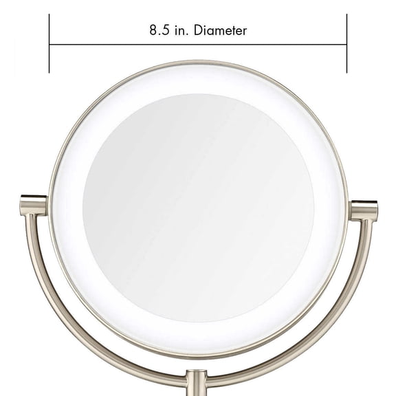 Conair Rechargeable Vanity Mirror, Nickel