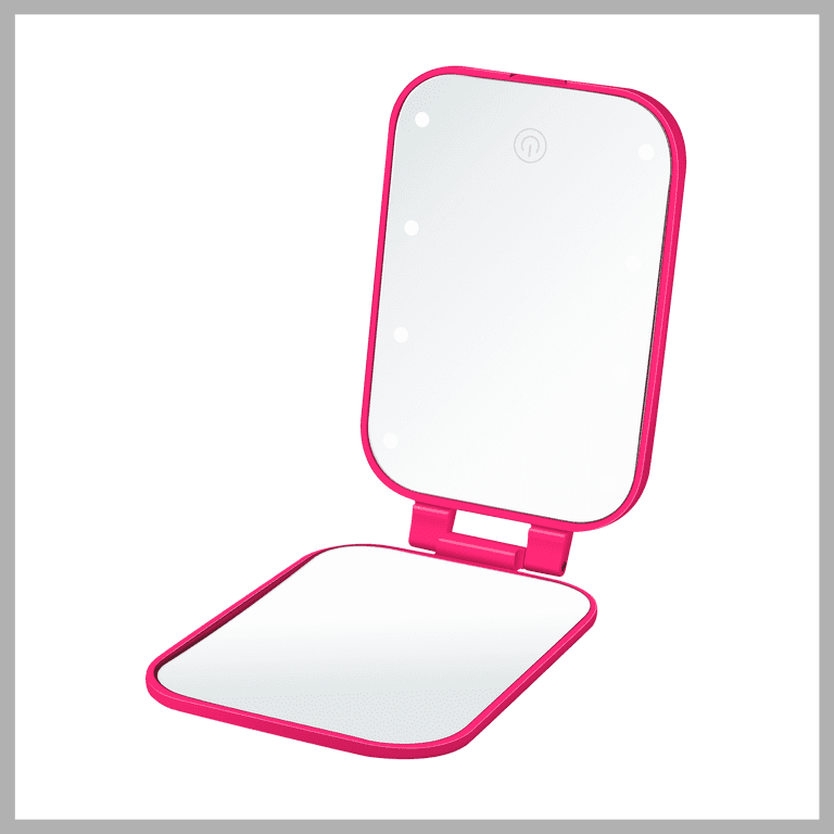 メイク道具・化粧小物 CONAIR Reflections LED Mirror Conair Reflections Unfiltered Vibes LED-Lighted Compact Mirror