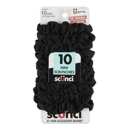 Scunci The Original Scrunchie Savvy Value 10 Each
