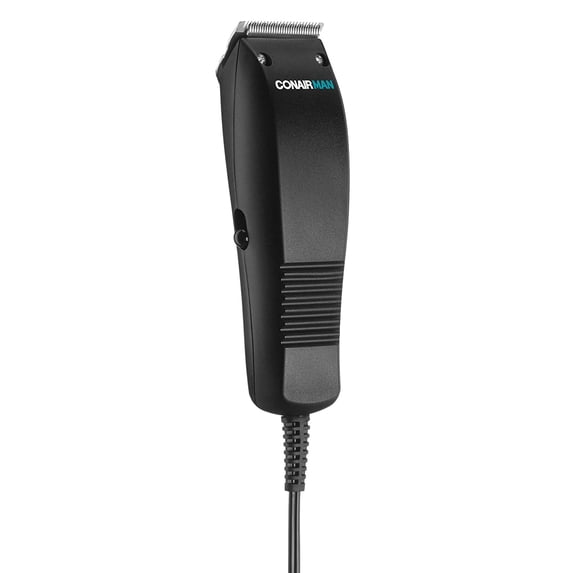 Conair HC93W Simple Hair Cut Clipper Home Trimmer Kit for Men, 10 Pieces, Black