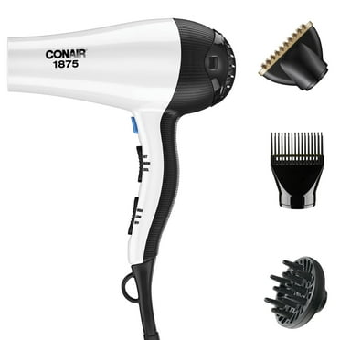 Conair 1875 Watt Style & Shine Dryer with 3 Attachments