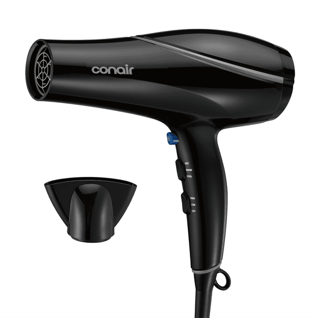 Conair Style & Shine Crystal-Infused Ceramic Hair Dryer, 1875W Hair Dryer