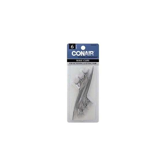 Conair Section & Set Secure Hold Sectioning Clips 6 Pack