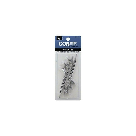 Conair Section & Set Secure Hold Sectioning Clips 6 Pack