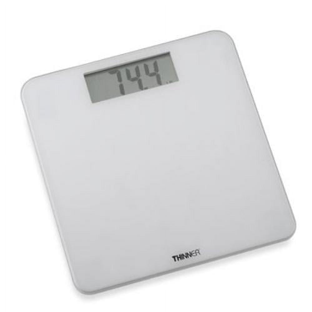 Thinner by Conair Extra-Large Easy-to-Read Digital Bathroom Scale
