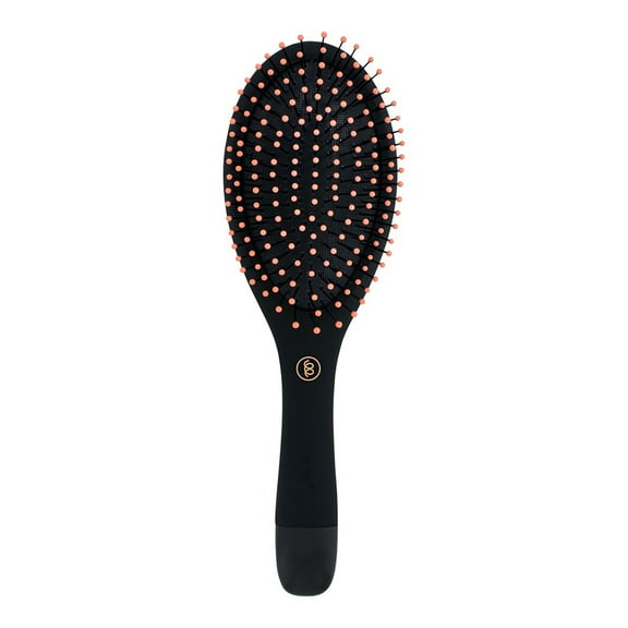 Conair Curl Collective Detangling Cushion Brush for Curly Hair, Black