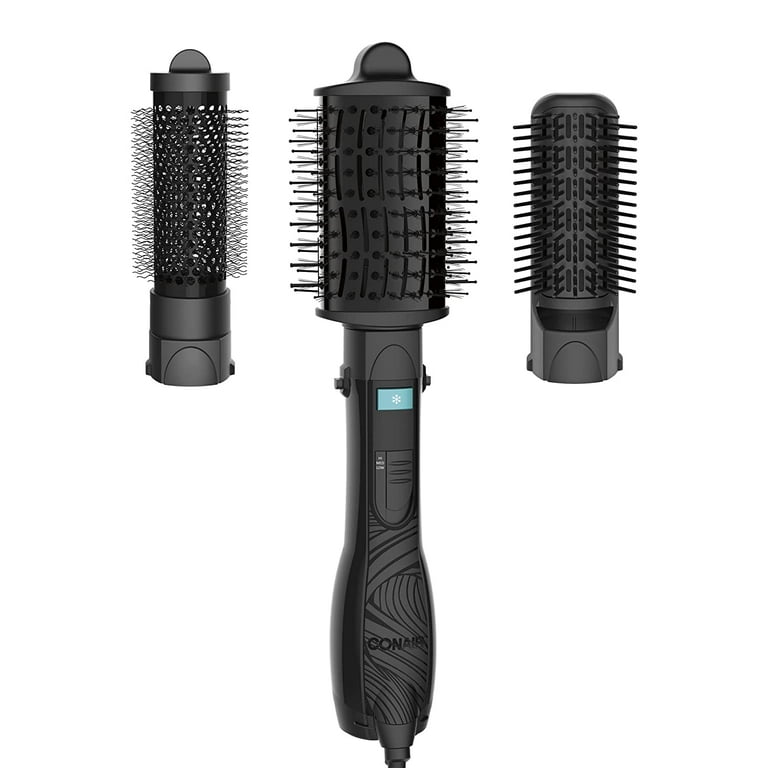 Conair The Curl Collective 3 in 1 Blowout Kit 3 Interchangeable Brush Attachments to Create Your Perfect Blowout NPTCCB01