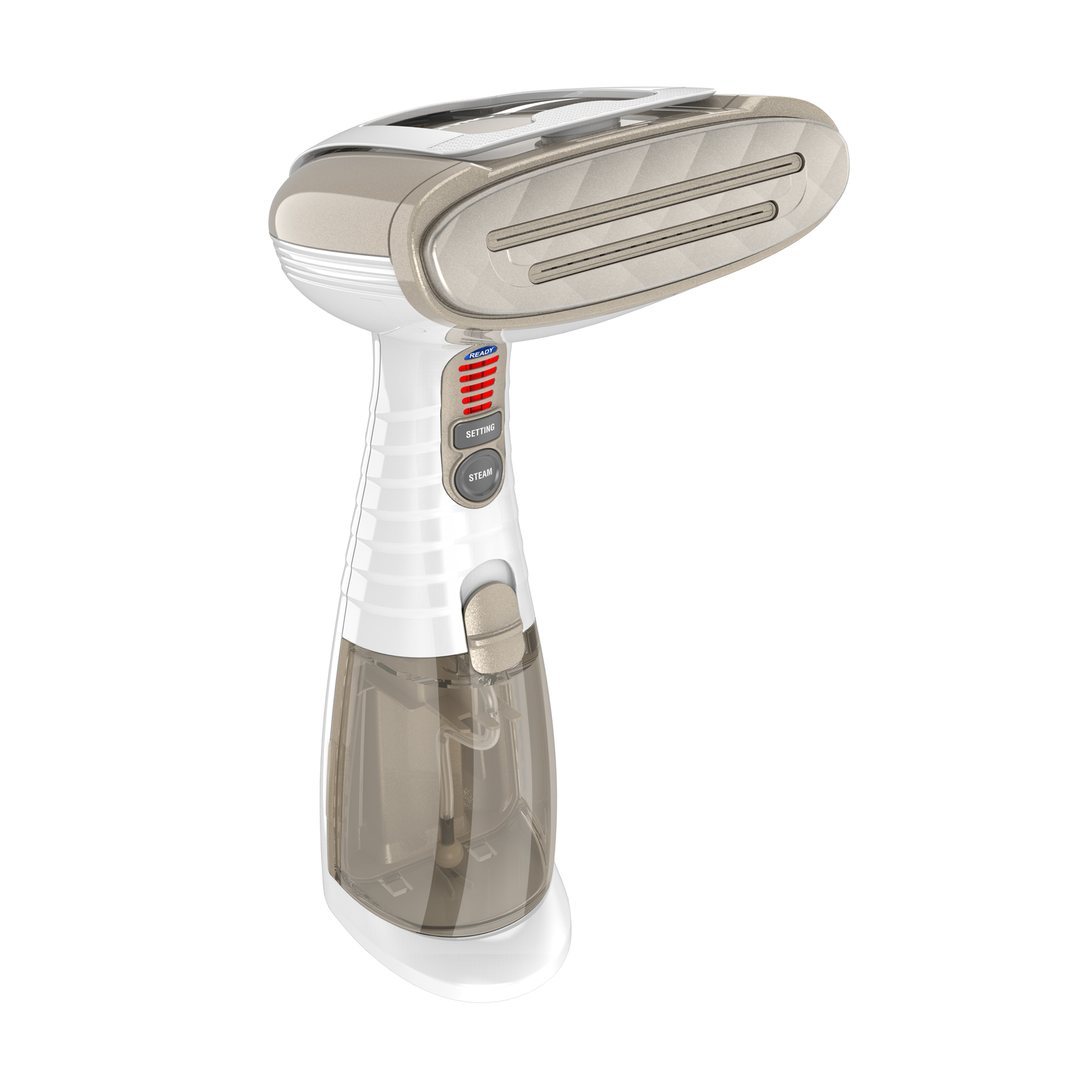 Conair Turbo Extreme Steam Hand Held Fabric Steamer, White/Champagne GS59 - image 1 of 12