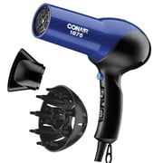 Conair 1875W Ionic Shine Turbo Dryer w/Atts - Blue & Black