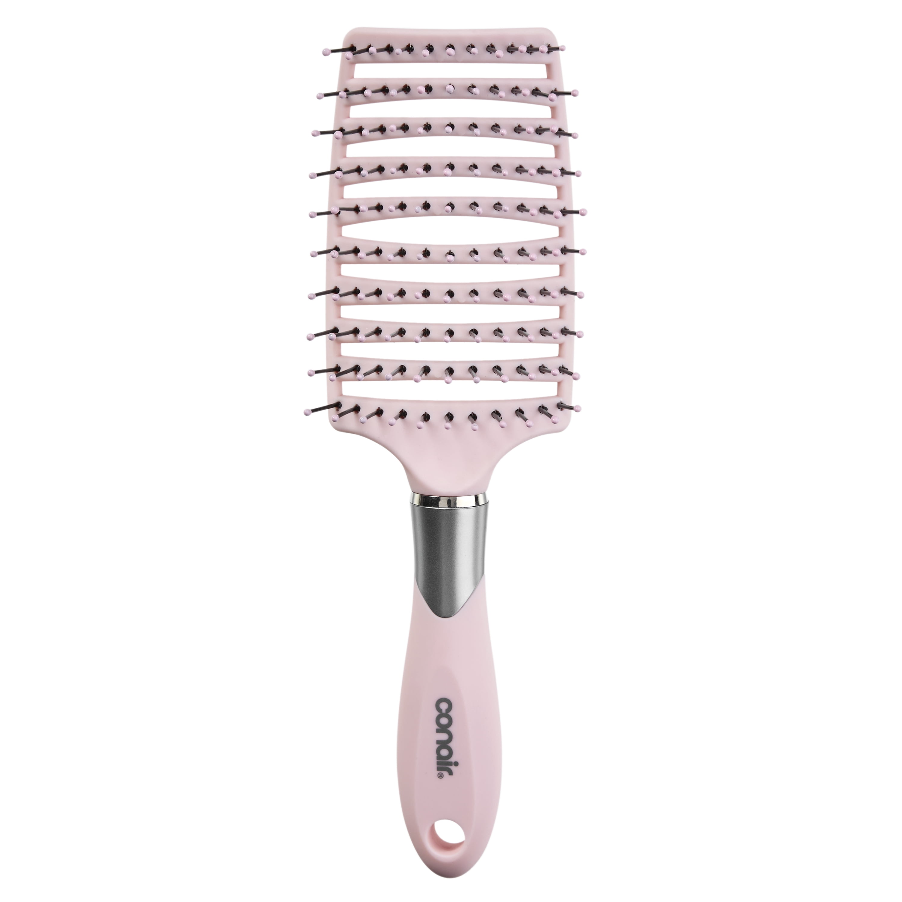 Conair Style & Volumize Extra-Wide Concave Vent Hair Brush, Blue