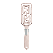 Conair Flow-Flex Hair Brush with Vented Design, Volume-Boosting Styling Brush, Pink