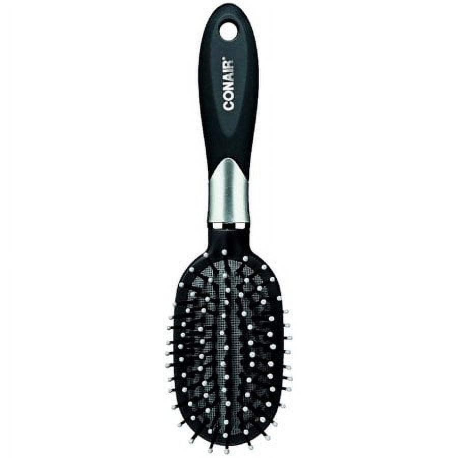 Conair Velvet Touch MidSize Cushion Brush, Assorted Colors (Pack of 2