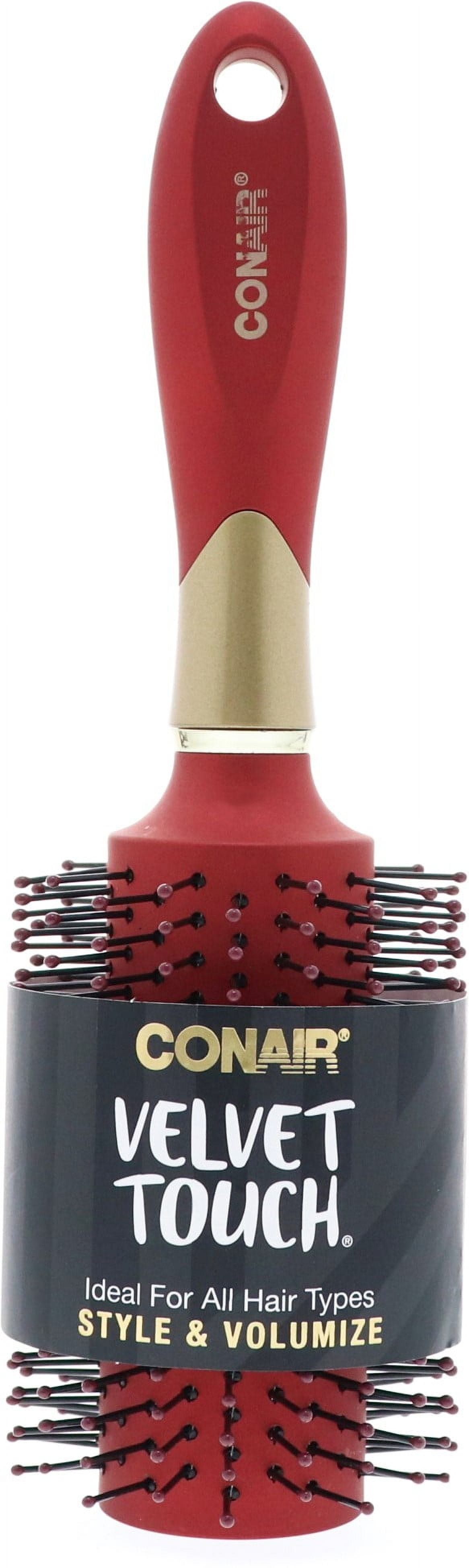 Conair Velvet Touch Round Blow Dry Brush 1 ea