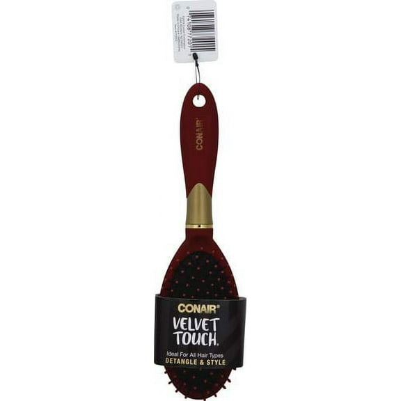 Conair Velvet Touch Round Cushion Based Hair Brush (Pack of 14)