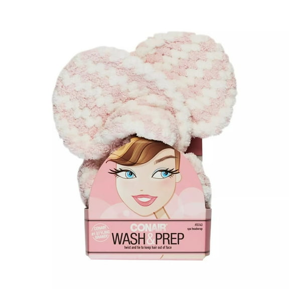 Conair Wash & Prep Adjustable Spa Headwrap - 1.0 ea