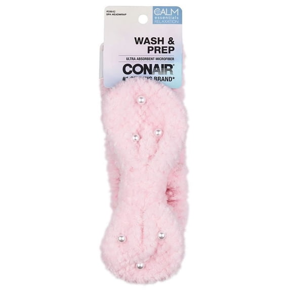 Conair Wash & Prep Ultra Absorbent Microfiber SPA Headwrap, # 59642