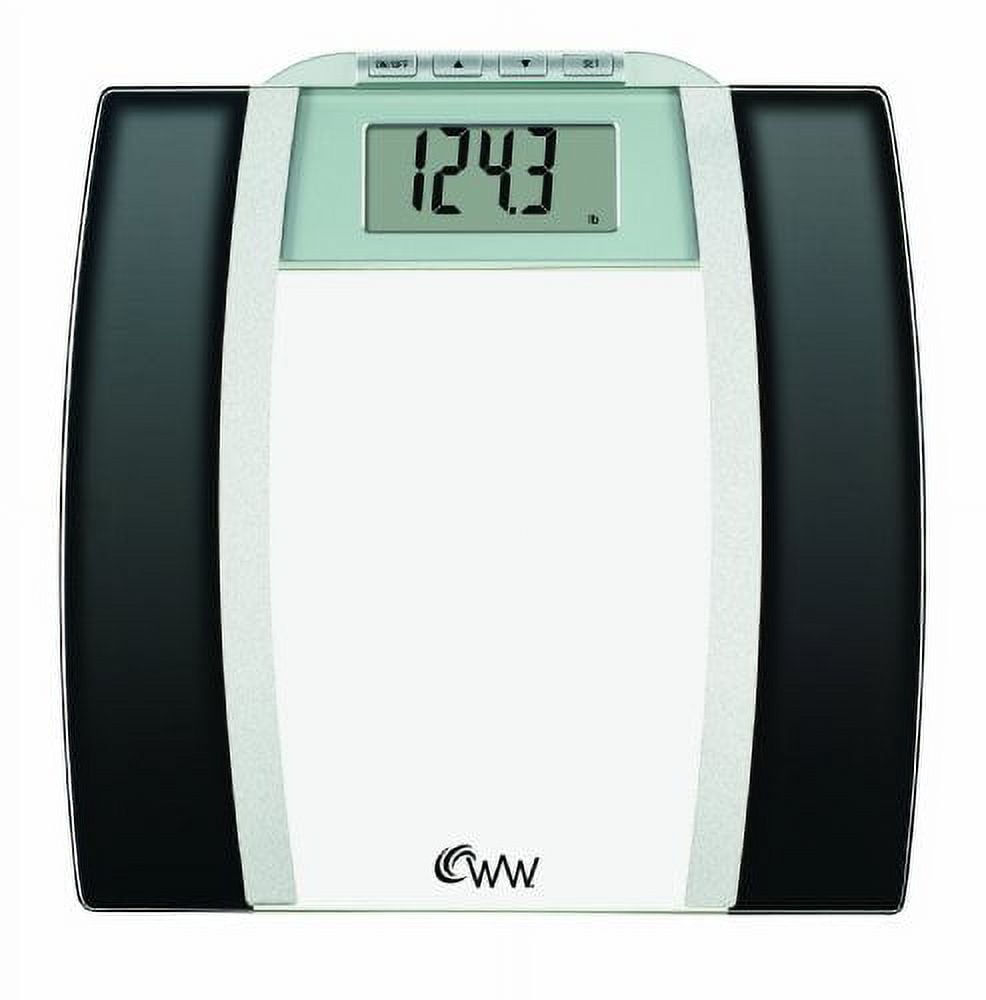 NEW CONAIR WEIGHT WATCHERS GLASS ELECTRONIC SCALE - health and