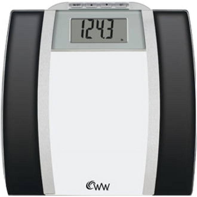 Glass Body Analysis Scale Black - Weight Watchers