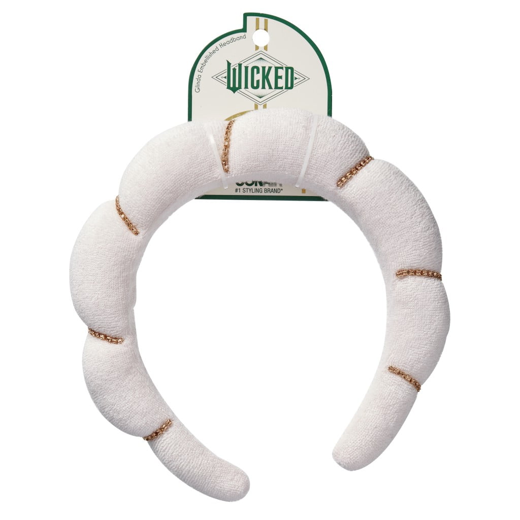 SCUNCI WICKED Conair Wicked Glinda 1PK Pink Bubble Headband