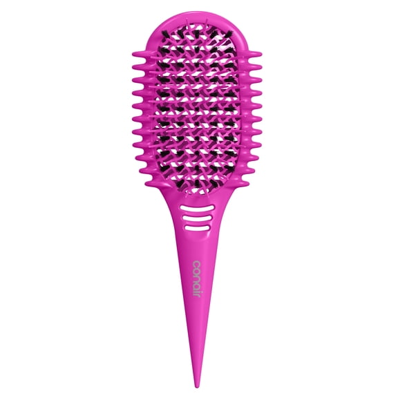 Curl Define Loose Curls Long Hair Hot Pink