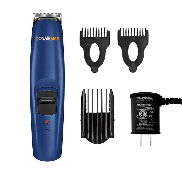 ConairMAN Beard & Mustache Electric Trimmer, Cordless/Rechargeable
