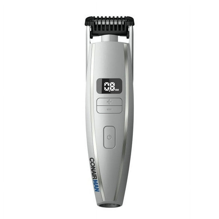ConairMAN Beard Trimmer for Men Cord Cordless Digital Length Control Beard and Stubble Trimmer GMT980