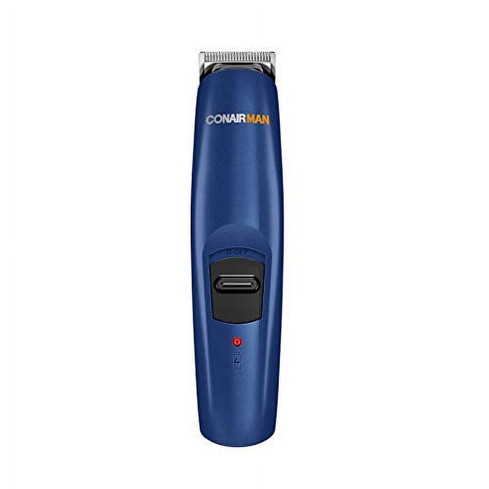 ConairMAN Beard Trimmer for Men Includes Nose and Ear Hair Trimmer and with 5Position Comb