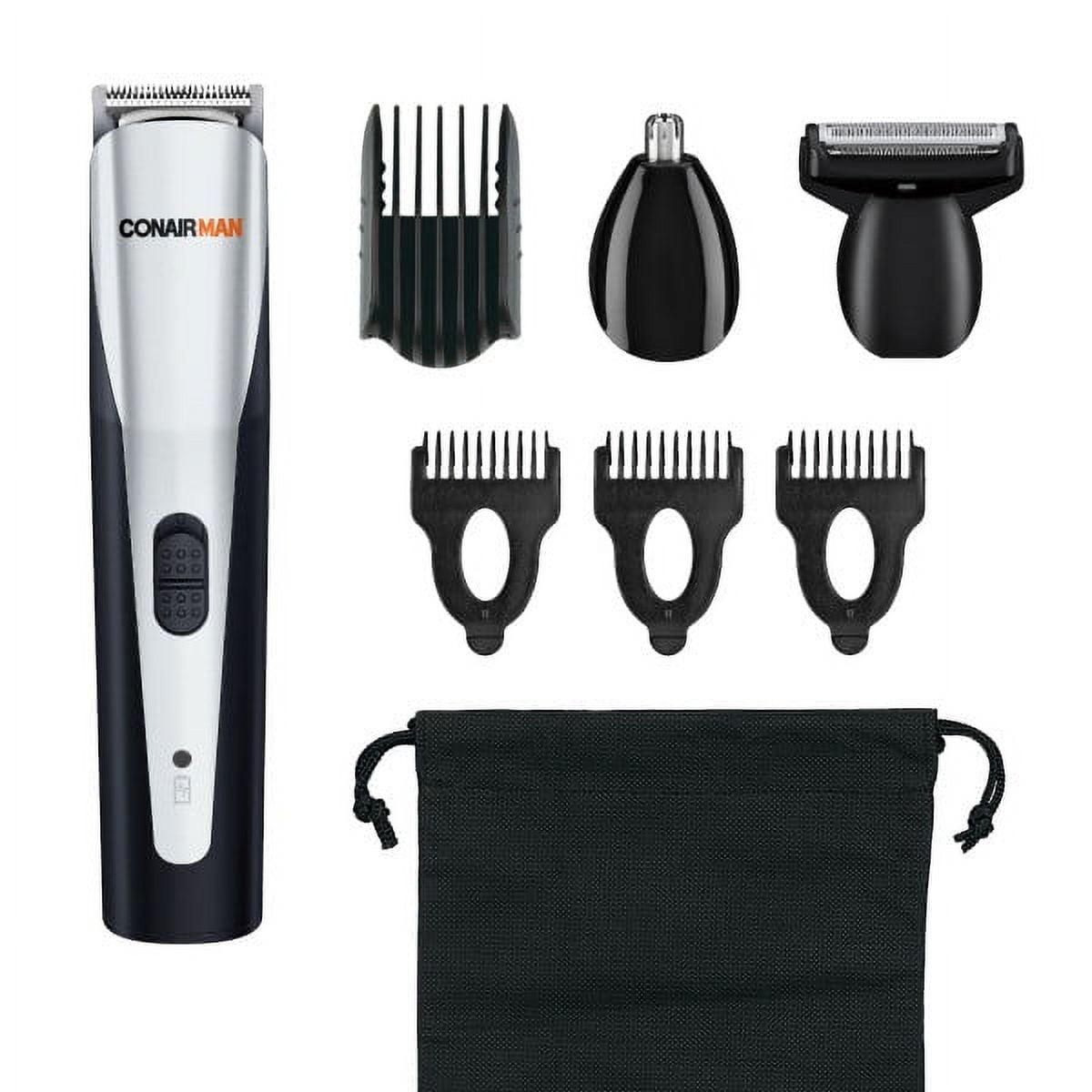 ConairMAN Cordless Lithium Ion Powered AllinOne Face and Body Trimmer