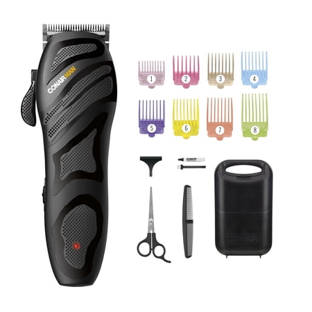ConairMAN Cordless Men's Hair Clippers and Trimmers Set, 16 Piece