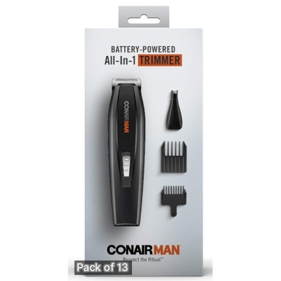 ConairMan All-in-One Beard Trimmer (Pack of 13)
