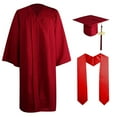 thumbnail image 1 of Conairie Graduation Cap and Gown Set with Tassel Stoles Unisex Honor Cord Graduation for College High School 57, 1 of 2