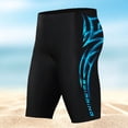 thumbnail image 1 of Conairie Men Swim Trunks Competitive Swim Racing Team Swimsuit Elastic Waist Swimming Shorts Upf 50+ Blue XXL, 1 of 3