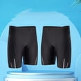 thumbnail image 1 of Conairie Men Swim Trunks Elastic Waist Competitive Swim Racing Team Swimsuit Quick Dry Swim Jammers Upf 50+ Black XXL, 1 of 7