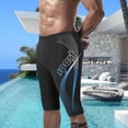 thumbnail image 1 of Conairie Men Swim Trunks Solid Quick Dry Competitive Swim Racing Team Swimsuit Elastic Waist Summer Swimming Shorts UPF 50+ XXXXL, 1 of 4