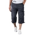 thumbnail image 1 of Conairie Men's Cargo Shorts Casual Capri Stretch Work Shorts Lightweight Summer Hiking Shorts with Multi Pockets Grey XXXL, 1 of 8