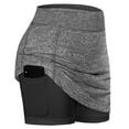 thumbnail image 1 of Conairie Pleated Tennis Skirt For Womens High Waisted Tummy Control Athletic Skort With Inner Shorts Pockets Breathable Sports Skort For Workout Pickleball XL, 1 of 6