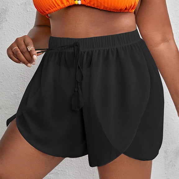 Conairie Swim Bottoms For Women Solid High Waisted Full Coverage Swimsuit Ruched Scrunch Bathing Suit Bottom XXL