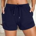 thumbnail image 1 of Conairie Swim Shorts For Womens High Cut Full Coverage Swimsuit Comfortable Ruched Scrunch Bathing Suit Bottom Navy XXXL, 1 of 8