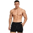 thumbnail image 1 of Conairie Swim Trunks Men Solid Competitive Athletic Swim Team Suit Lightweight Quick Dry Swim Jammers UPF 50+ XXL, 1 of 4