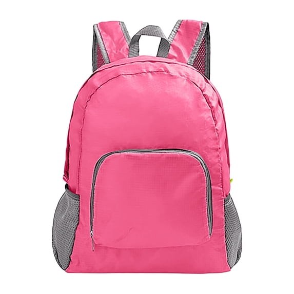 Conairie Ultralight Foldable Hiking Backpack for Men Women Mountaineering Daypack Travel Camping Sports Bag Hot Pink One Size