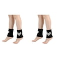 thumbnail image 1 of Conairie Valentines Day Socks for Women 2 Pack Heart Print Mid Calf Crew Socks Ribbed Knit Dress Boot Socks One Size, 1 of 5