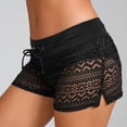 thumbnail image 1 of Conairie Women Swim Bottoms Lace Mesh Full Coverage High Cut Swimsuit Ruched Scrunch Swim Bottom XXL, 1 of 4