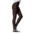 thumbnail image 1 of Conairie Womens Workout Leggings Valentine Heart Graphics Elastic High Waisted Yoga Pants Cozy Soft Casual Tights Tummy Control Running Trousers Black L, 1 of 9