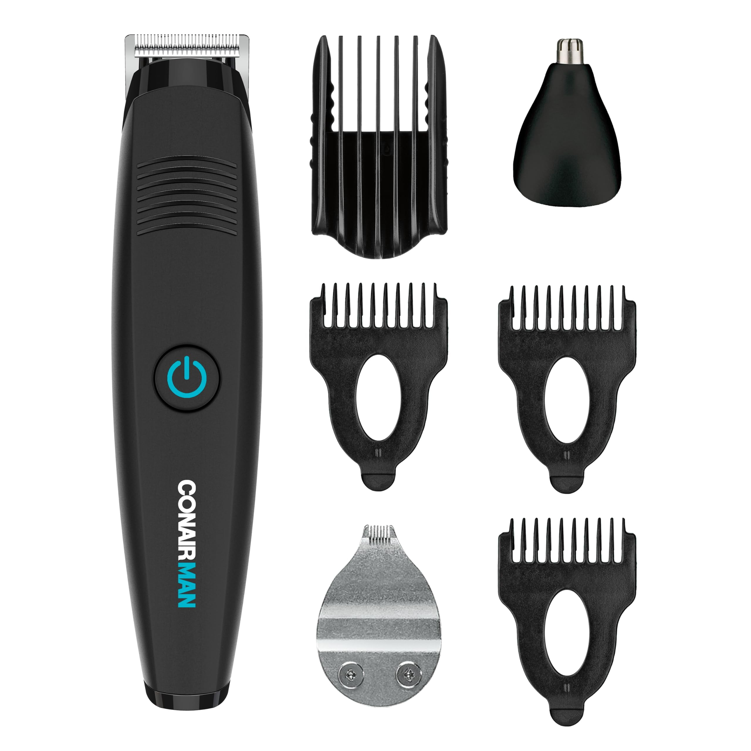 Conairman AllInOne Beard Trimmer For Men, For Face, Nose And Ear Hair