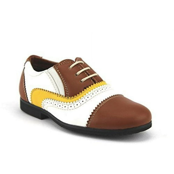 Conal Toddler Boys I-355 Formal Tuxedo Dress Shoes