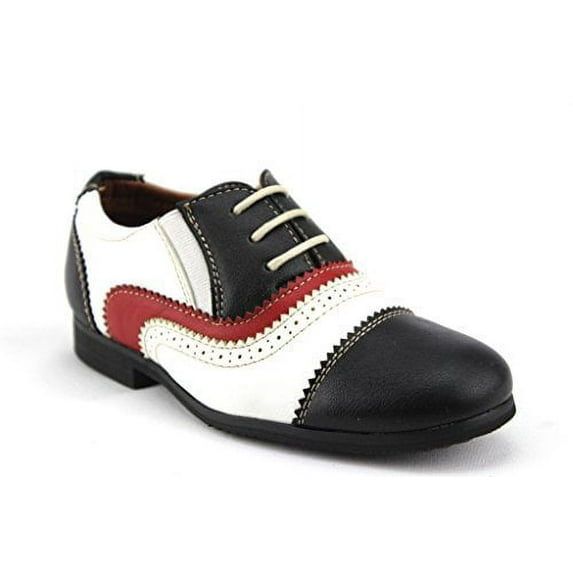 Conal Toddler Boys I-355 Formal Tuxedo Dress Shoes