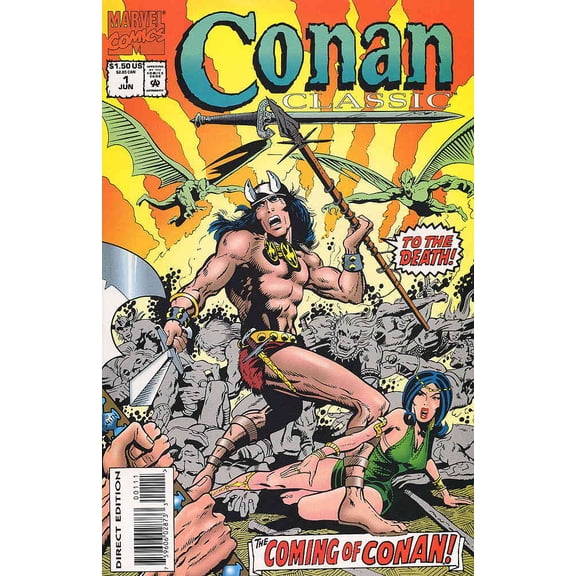 Conan Classic #1 VF ; Marvel Comic Book
