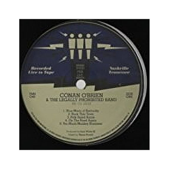 Conan O'Brien - Third Man Live 06-10-2010 - Music & Performance - Vinyl