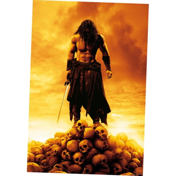 Conan The Barbarian 2011 poster Metal Print 12inx16in Multi-Color Square Adults Z Posters