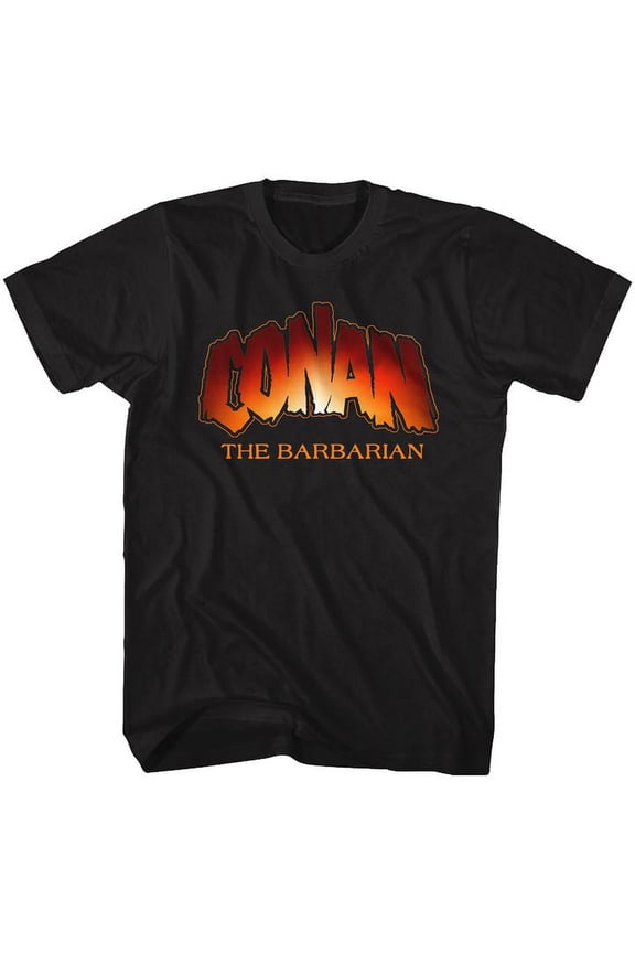 The Barbarian New Logo Black Adult T-Shirt